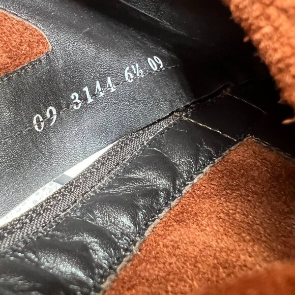 Paul Green Brown Leather Ankle Boots – Size 6.5 - Picture 10 of 13